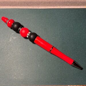 Stylish Red and Black Pen